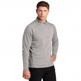 Sport-Tek ST273 Lightweight French Terry 1/4-Zip Pullover - Heather Grey