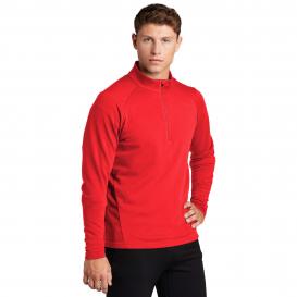 Sport-Tek ST273 Lightweight French Terry 1/4-Zip Pullover - True Red
