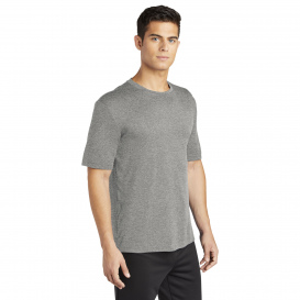 Sport-Tek ST350 PosiCharge Competitor Tee - Grey Concrete Heather ...