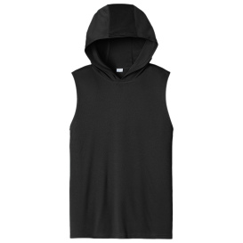 Sport-Tek ST352H Competitor Sleeveless Hoodie - Black