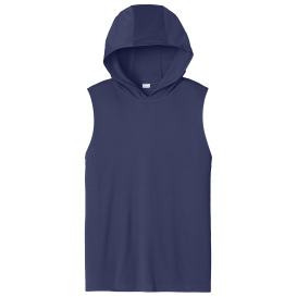 Sport-Tek ST352H Competitor Sleeveless Hoodie - True Navy
