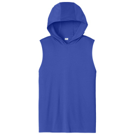 Sport-Tek ST352H Competitor Sleeveless Hoodie - True Royal