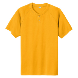 Sport-Tek ST359 PosiCharge Competitor 2-Button Henley - Gold