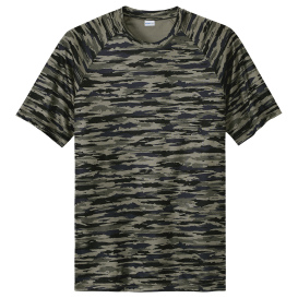 Sport-Tek ST375 Drift Camo Tee - True Navy