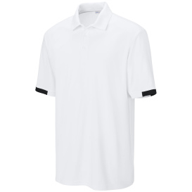 Sport-Tek ST444 Club Colorblock Polo - White/Black