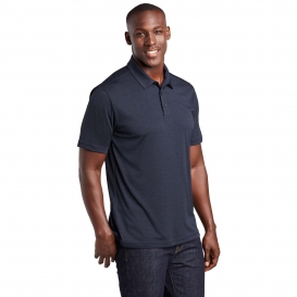 Sport-Tek ST467 Endeavor Polo - Deep Navy Heather