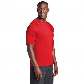 Sport-Tek ST470 Rashguard Tee - True Red