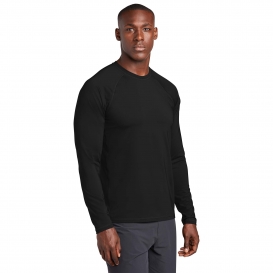 Sport-Tek ST470LS Long Sleeve Rashguard Tee - Black