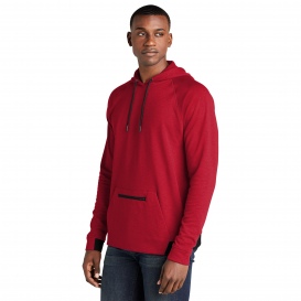 Sport-Tek ST571 PosiCharge Strive Hooded Pullover - Deep Red