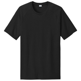 Sport-Tek ST6040 Halftime Raglan Tee - Black