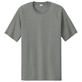 Sport-Tek ST6040 Halftime Raglan Tee - Vintage Heather