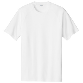 Sport-Tek ST6040 Halftime Raglan Tee - White