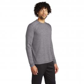 Sport-Tek ST710 Exchange 1.5 Long Sleeve Crew Tee - Grey Heather