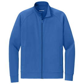 Sport-Tek ST857 Sport-Wick Stretch Full-Zip Cadet Jacket - True Royal