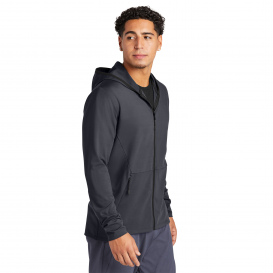 Sport-Tek ST870 Circuit Hooded Full-Zip - Graphite
