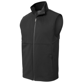 Sport-Tek ST981 Soft Shell Vest - Deep Black