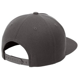 Sport-Tek STC55 Yupoong Premium 5-Panel Snapback Cap - Iron Grey