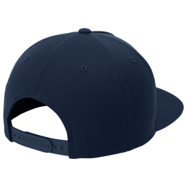 Sport-Tek STC55 Yupoong Premium 5-Panel Snapback Cap - True Navy