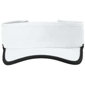 Sport-Tek STC57 Repeat Visor - White/Black