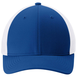 Sport-Tek STC60 Stretch-Tek Mesh Back Cap - True Royal/White