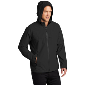 Port Authority TLJ333 Tall Torrent Waterproof Jacket - Black