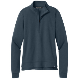 TravisMathew TM1LD007 Ladies Coveside 1/2-Zip - Blue Nights