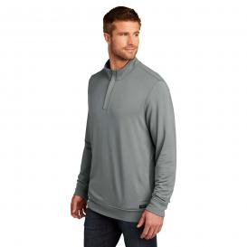 TravisMathew TM1MU419 Newport 1/4-Zip Fleece - Quiet Shade Grey
