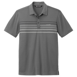 TravisMathew TM1MY400 Coto Performance Chest Stripe Polo - Dark Grey