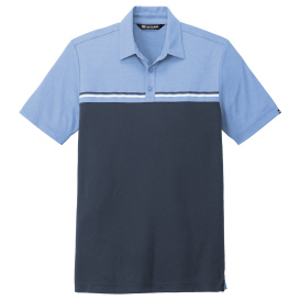 TravisMathew TM1MY401 Sunset Blocked Polo - Riviera Heather/Blue NIghts