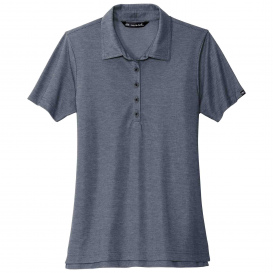 TravisMathew TM1WW002 Ladies Oceanside Heather Polo - Blue Nights Heather