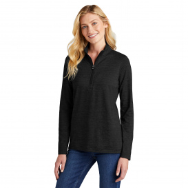 TravisMathew TM1WW003 Ladies Crestview 1/4-Zip - Black