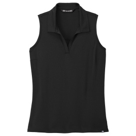 TravisMathew TM1WX001 Ladies Coto Performance Sleeveless Polo - Black