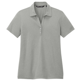TravisMathew TM1WX002 Ladies Coto Performance Polo - Quiet Shade Grey Heather