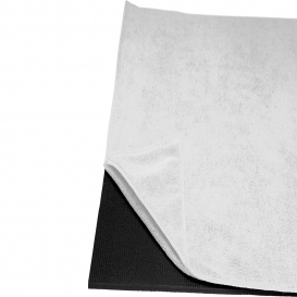 Port Authority TW21 Microfiber Stay Fitness Mat Towel - White