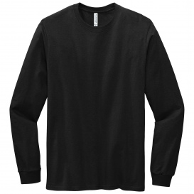 Volunteer Knitwear VL100LS All-American Long Sleeve Tee - Deep Black