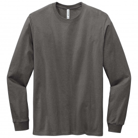Volunteer Knitwear VL100LS All-American Long Sleeve Tee - Grey Steel