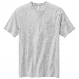 Volunteer Knitwear VL100LP All-American Pocket Tee - Athletic Heather