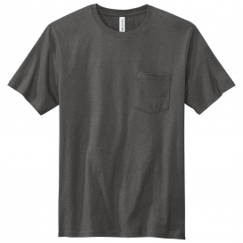 Volunteer Knitwear VL100LP All-American Pocket Tee - Grey Steel