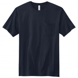 Volunteer Knitwear VL100LP All-American Pocket Tee - Strong Navy