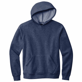 Volunteer Knitwear VL130H Chore Fleece Pullover Hoodie - Strong Navy Heather