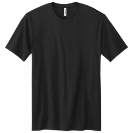 Volunteer Knitwear VL40 Tri Tee - Deep Black Solid