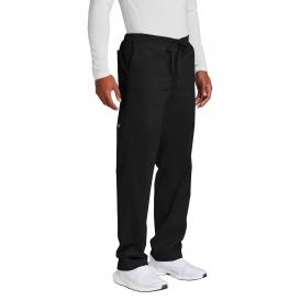 Wink WW3150S Unisex Short WorkFlex Cargo Pocket Scrub Pants - Black