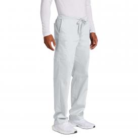 Wink WW3150T Unisex Tall WorkFlex Cargo Pocket Scrub Pants - White
