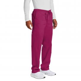 Wink WW3150T Unisex Tall WorkFlex Cargo Pocket Scrub Pants - Wine