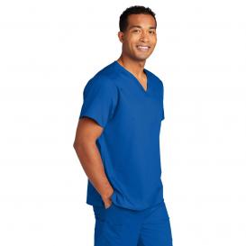 Wink WW3160 Unisex WorkFlex Chest Pocket V-Neck Scrub Top - Royal