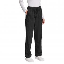 Wink WW4158 Women\'s Premiere Flex Cargo Pocket Scrub Pants - Black
