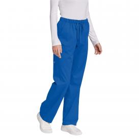 Wink WW4550P Women\'s Petite WorkFlex Cargo Pocket Scrub Pants - Royal