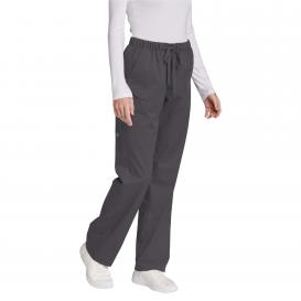 Wink WW4550T Women's Tall WorkFlex Cargo Pocket Scrub Pants - Pewter