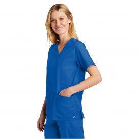 Wink WW4560 Women\'s WorkFlex V-Neck Scrub Top - Royal