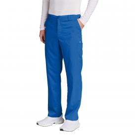Wink WW5058 Men\'s Premiere Flex Cargo Pocket Scrub Pants - Royal